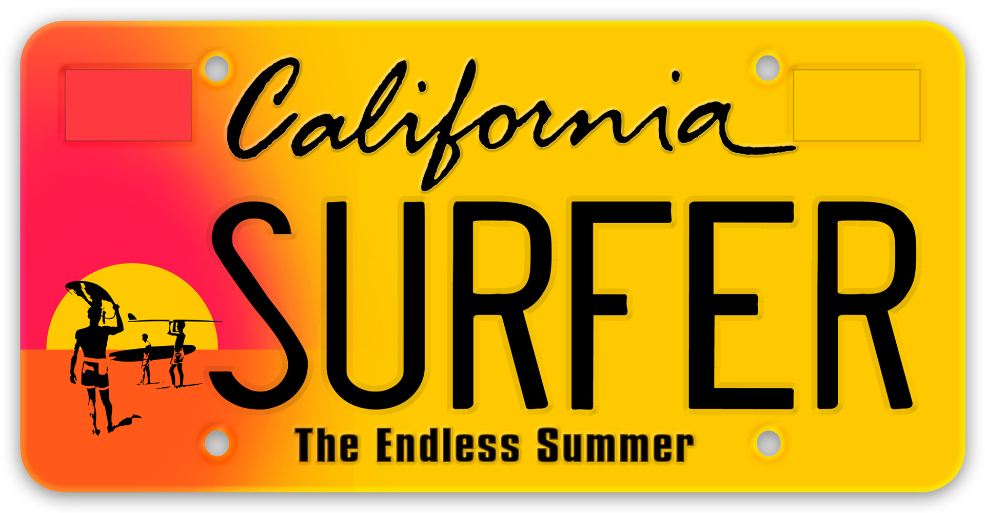 エンドレスサマー』のカリフォルニア州ナンバープレートは実現