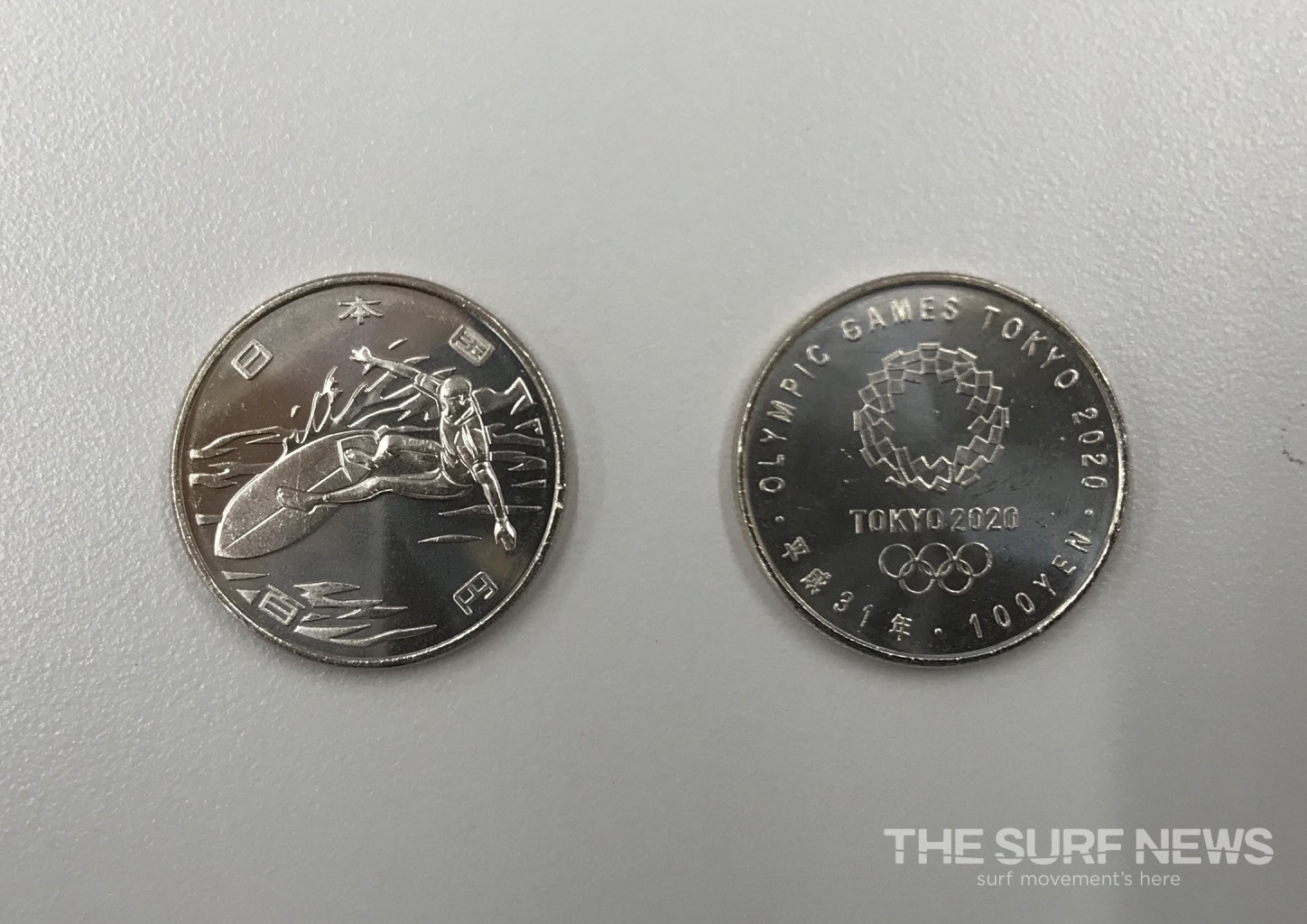 サーフィンの100円玉を入手！2020年東京オリンピック記念硬貨 | THE 