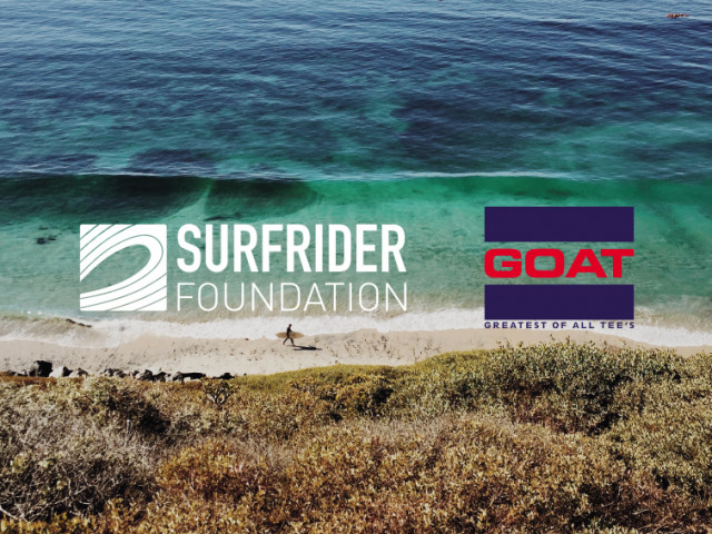 SURFRIDER FOUNDATION JAPAN x GOAT