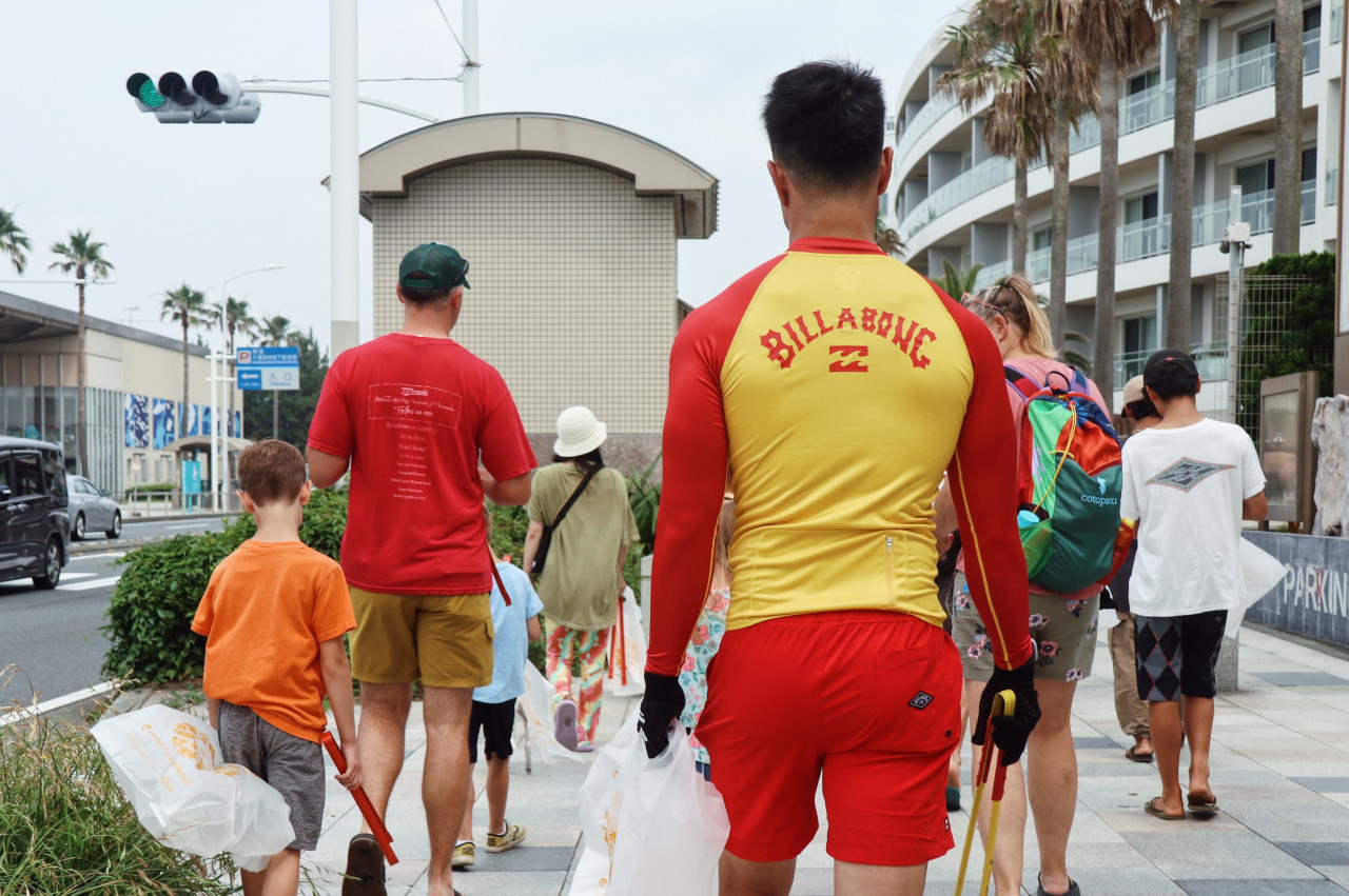 BILLABONG 西浜SLSC オーシャンクリーン