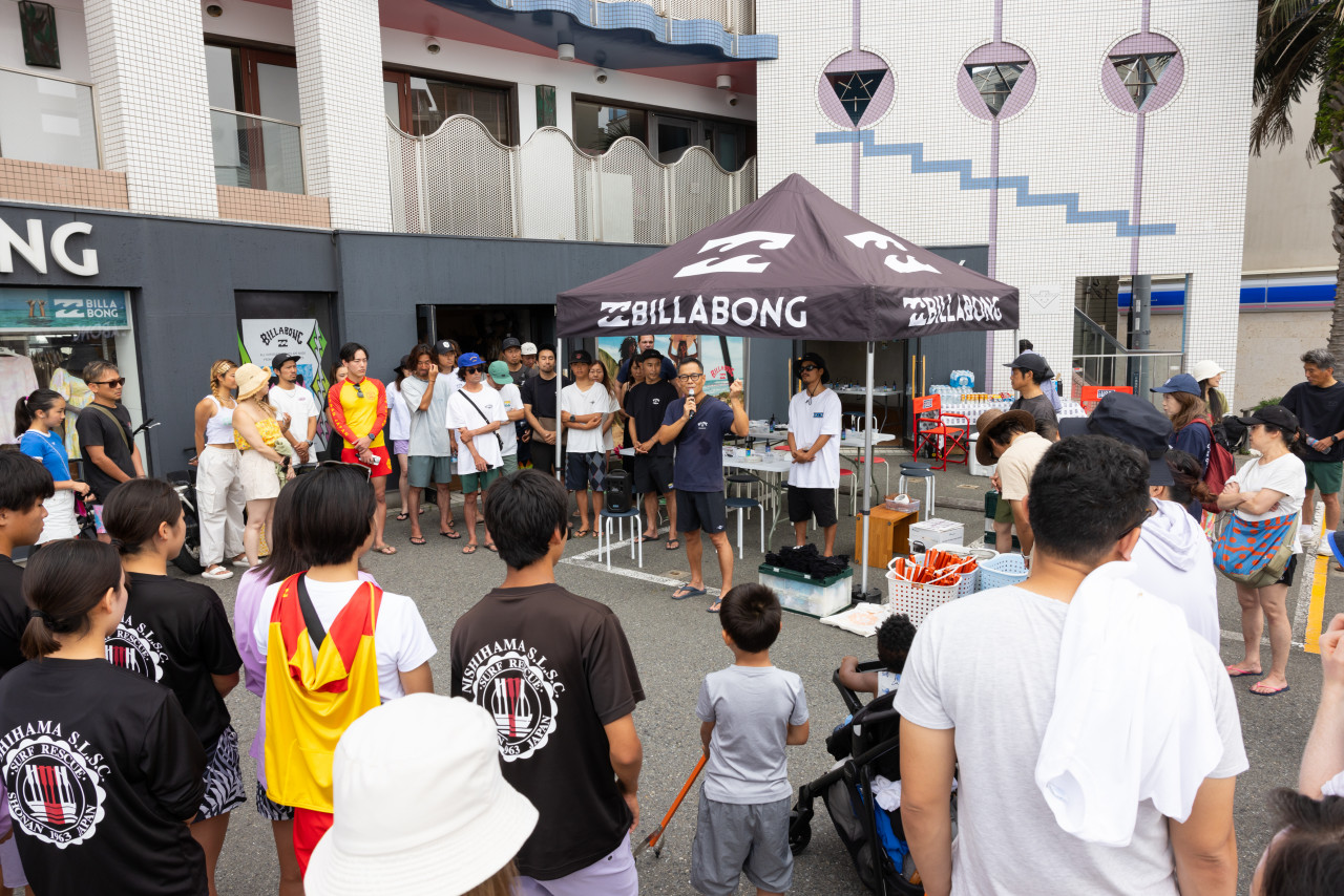 BILLABONG 西浜SLSC オーシャンクリーン