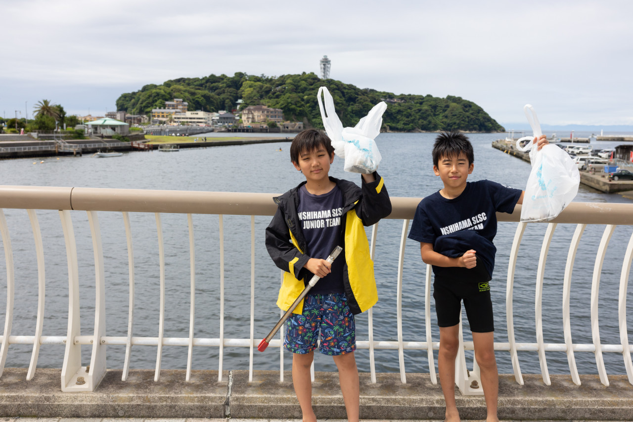 ROTECT THE PLACES WE PLAY 西浜サーフライフセービングクラブ × BILLABONG ~海辺の街のゴミを拾う~ シティクリーン