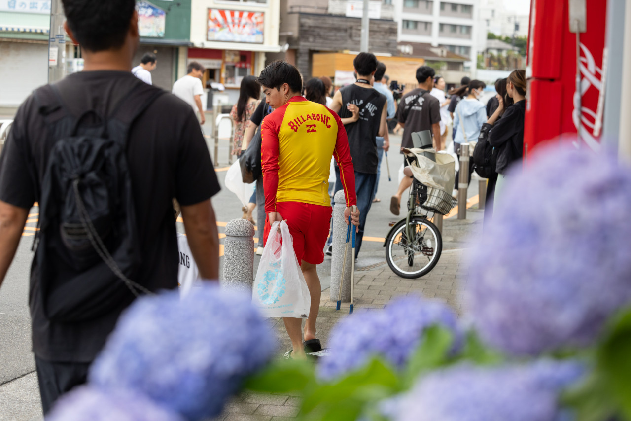 ROTECT THE PLACES WE PLAY 西浜サーフライフセービングクラブ × BILLABONG ~海辺の街のゴミを拾う~ シティクリーン