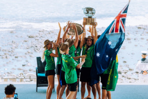 オーストラリアが通算6度目の団体金メダルを獲得！都築虹帆は6位