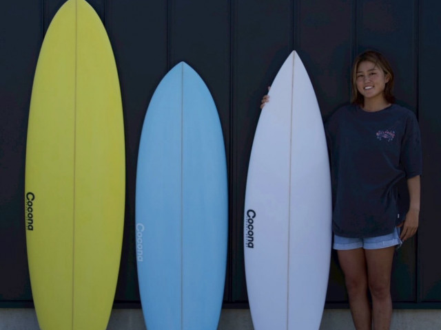 サーフボード  台風  海外トリップ B-1 Grand Prix] We launched the most cutting-edge project during