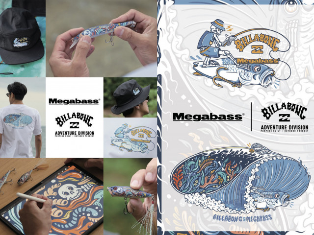 BILLABONG MEGABASS KENTARO YOSHIDA COLLECTION