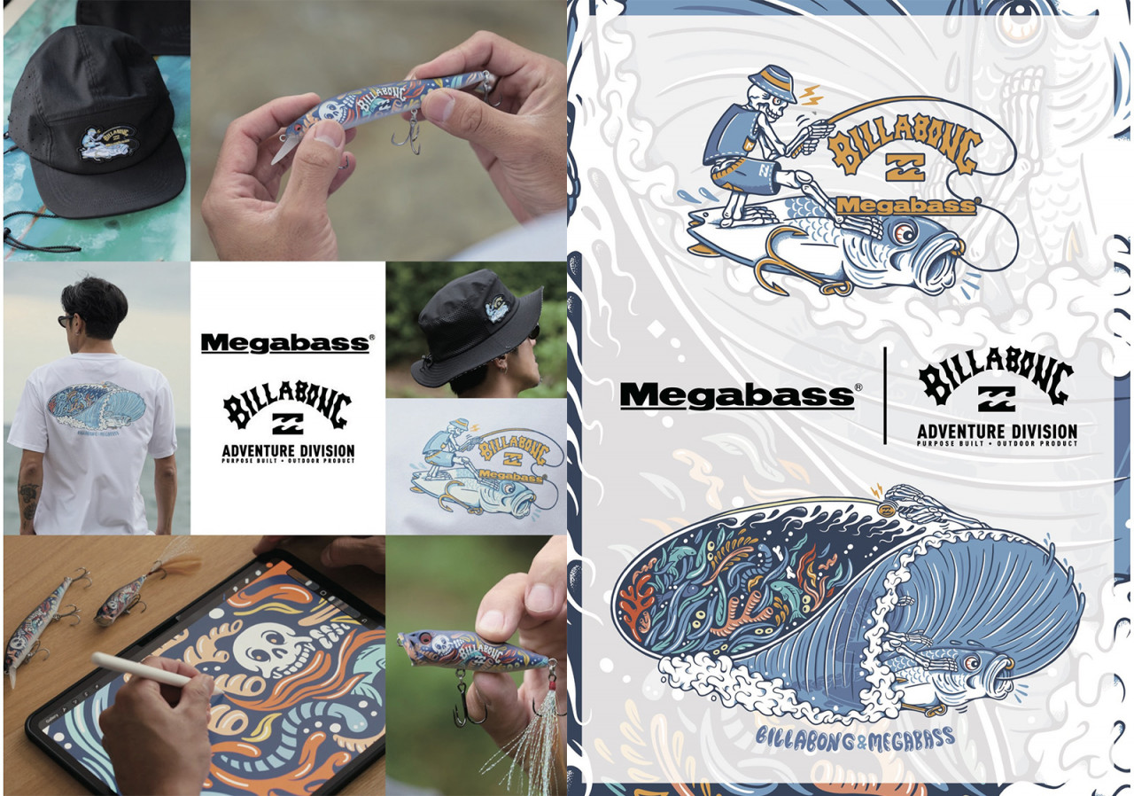 BILLABONG MEGABASS KENTARO YOSHIDA COLLECTION